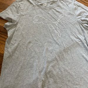Grey puma t shirt NWOT